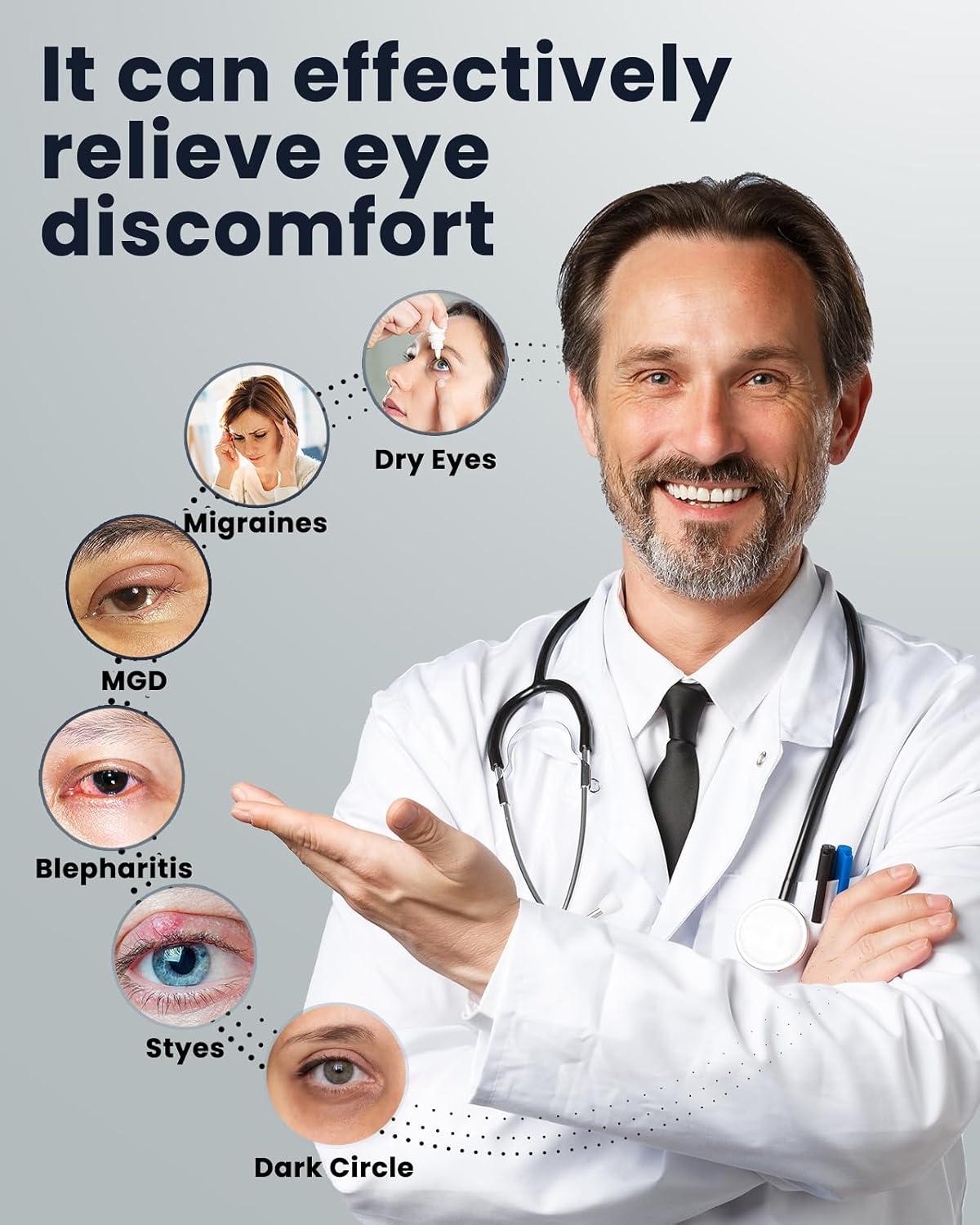 Cozy Cordless Heated Eye Mask